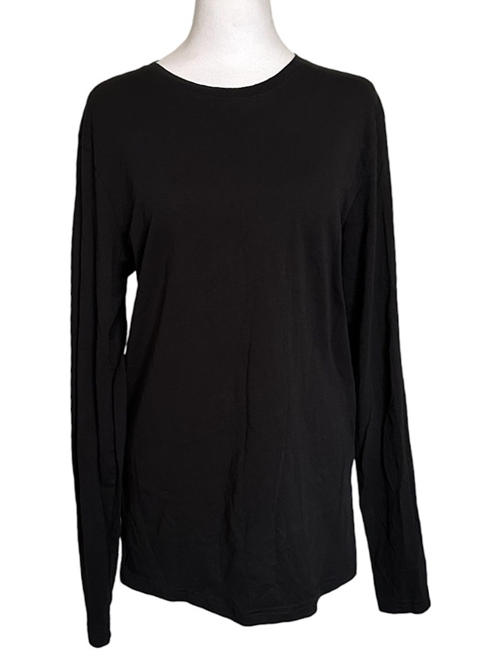 Pact Women's Crewneck Long Sleeve Tee Organic Cotton Soft Small Lightweight